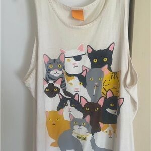 Rare “Enjoi” Cat Gang Unisex Tank